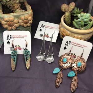 🤠 Western Unique Fashion Jewelry Earrings